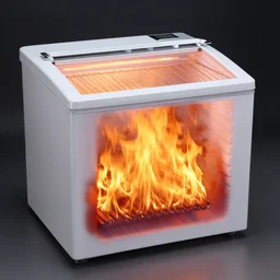 flaming freezer
