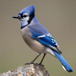 a photo of a blue jay.