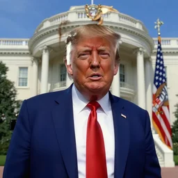 video game screenshot of donald trump