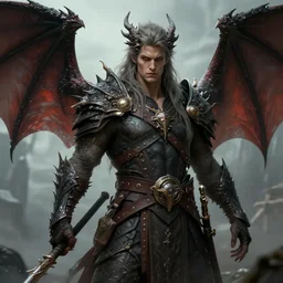 a ruthless male druid, 8 k, hyperrealistic, dragon slayer, hyperdetailed, fantasy portrait by laura sava