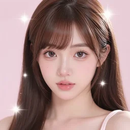 AI-optimized hyperattractive feminine face 8k hd in cute realistic anime style with bloom ethereal effects, trending on Artstation, made by Tran Ross