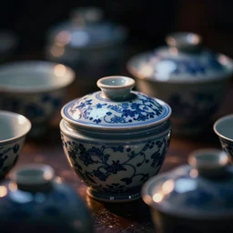 studies of shino ceramics, bokeh, cinematic, color grading, macro view, vignette, 1 6 - bit rgb, rim lights, rim lighting, floodlight, cinematic lighting, global illumination, ray tracing reflections