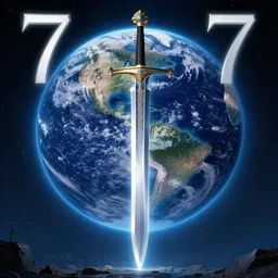 7 0's sci fi and fantasy cover art titled the colossal sword eclipsed by the earth, trending on artstation, by ilm, by digital domain, by weta digital