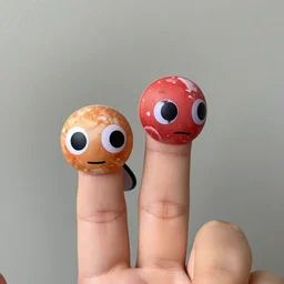mars attacks vinyl finger puppets