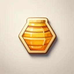 honey logo by michael doret