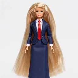 e. t. donald trump barbie