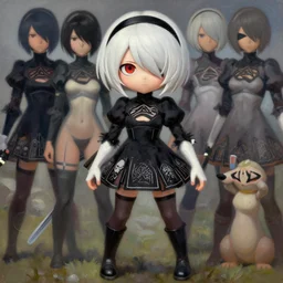 full body girl splatoon game nintendo not sexy poses painting beautifull face no blur nier automata by gaston bussiere, greg rutkowski, yoji shinkawa, yoshitaka amano, tsutomu nihei, donato giancola, tim hildebrandt, oil on canvas, trending on artstation, featured on pixiv, cinematic composition, 8 k