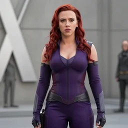 scarlet johansson playing mystique on x - men first class