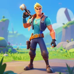 chuck mcgill in fortnite, artstation