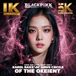jisoo of blackpink, hyper realistic portrait, fractals, by karol bak and agnes cecile, fantasy art, photo realistic, dynamic lighting, artstation, poster, volumetric lighting, very detailed face, 8 k, award winning