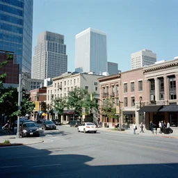 downtown winnipeg, manitoba, photo by william eggelston