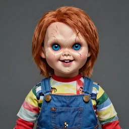 doll chucky with the face of a prominent person