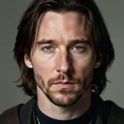keanu reeves as a dnd knight, closeup portrait by gaston bussiere, j. c. leyendecker, symmetry!!, realistic face