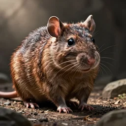 the giant rat that makes all of the rules, hyper detailed, digital art, artstation