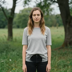 a portrait of a character in a scenic environment by mandy jurgens