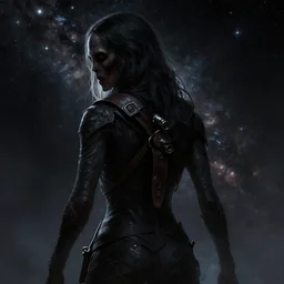 cosmic horror movie poster art, contrast, deep focus, turnaround, highly detailed, dramatic lighting, digital painting, artstation, concept art, matte, sharp focus, greg rutkowski, illustration.