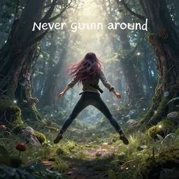never gonna run around and, fantasy