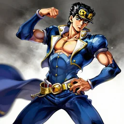 jonathan joestar from jojo's bizarre adventure, official art, character concept, digital paintting, dynamic pose, concept art, very detailed, high quality, 8 k