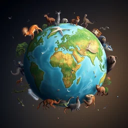 all animals on earth fit in one picture
