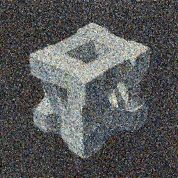 painting of a tesseract floating in space by graham sutherland