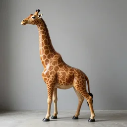 a cabinet in the shape of a giraffe, furniture design