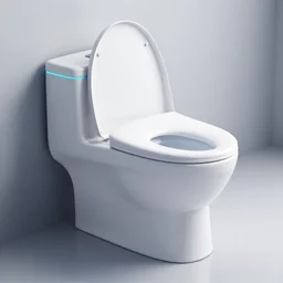 a gaming toilet with rgb and rtx inside, raytracing, ue 5, photorealistic