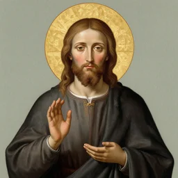 a religios portrait of the holy evan lefavor 1 1 1