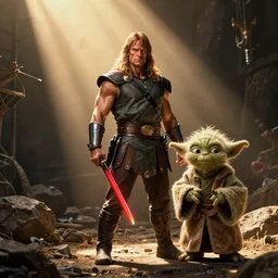 conan the barbarian as yoda in the clone wars