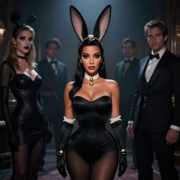 epic professional digital art of kim kardashian as jessica rabbit in movie still from who framed roger rabbit, atmospheric lighting, foreboding, lignacio fernandez rios, mark ryden, iris van herpen, artstation, cgsociety, wlop