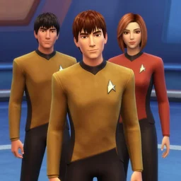 star trek the next generation in the sims 4