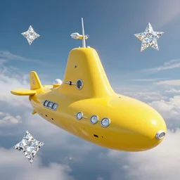 yellow submarine in the sky with diamonds and empiric star cruisers