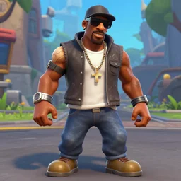 snoop dogg in team fortress 2, 3 d videogame render, 4 k, artstation