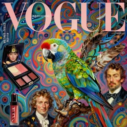 parrot shaman feathers parrot shaman feathers parrot shaman feathers, vogue women's fashion beauty celebrity magazine, chanel makeup, ilya kuvshinov, john singer sargent, digital art illustration, impressionist oil painting, trending on artstation, psychedelic, intricate, abstract