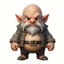 mole fantasy dwarf monster, symmetrical, highly detailed, digital art, sharp focus, trending on art station, kentaro miura manga art style