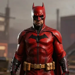 Batman in red dead redemption 2 4K detail