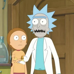 rick and morty as a real person