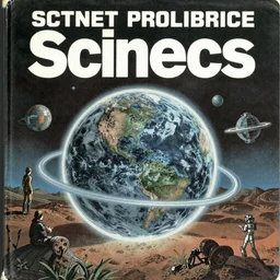 book cover of a science fiction book from the 1970s.