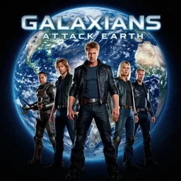 galaxians attack earth, movie by michael bay