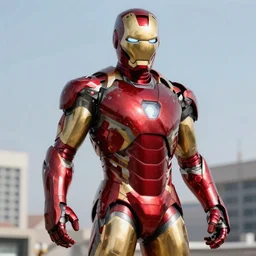 iron man suit for ant-man, 4k realistic photo