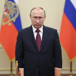 Vladimir Putin in a Tu Tu