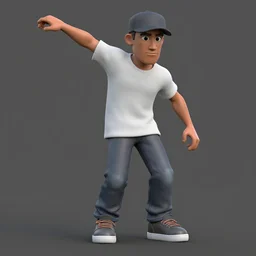 tony hawk 3 d model free fbx rigged mixamo 3 ds max autodesk