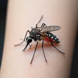 a suspicious mosquito, tattoo