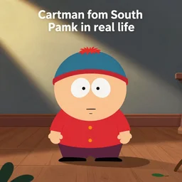 “Cartman from South Park in real life”