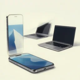smartphones and laptops in the persistence of memory by salvador dali ( ( ( ( ( ( ( clocks ) ) ) ) ) )