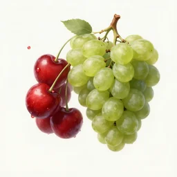 cherries and grapes exploding, intricate, elegant, highly detailed, digital painting, artstation, concept art, smooth, sharp focus, illustration, by anato finnstark, boissb - blanca. j, cindy avelino, clint cearley, anna podedworna
