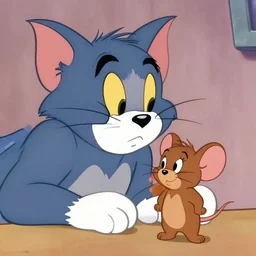 tom the cat | jerry the mouse, ukiyo e