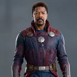 film still of Samuel L Jackson as Star Lord in Guardians of the Galaxy
