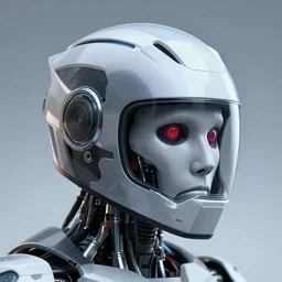 helmet cyborg