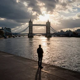 i wandered near the thames, marks of woe.