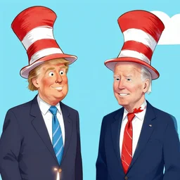 biden and trump, by dr seuss